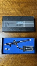 Vintage Iwata HP-BC Airbrush w/ case, original bowl, accessories - Made in Japan