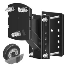 Trailer Spare Tire Mount Bracket, Heavy Duty Spare Tire Carrier Mount for Boa...