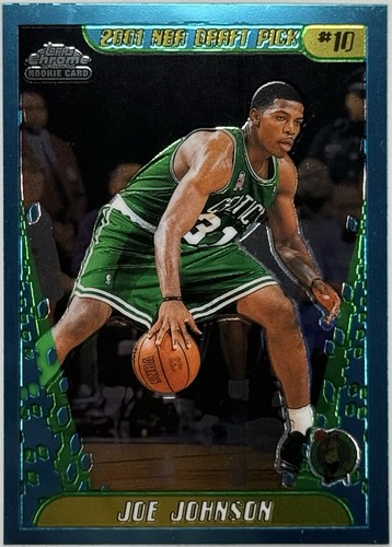 Joe Johnson [Refractor] #138 2001 Topps Chrome card