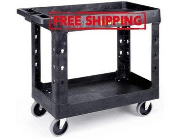 Carro organizador 34x17  alta resistencia con ruedas 360° y 2 niveles. Nuevo
