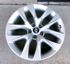 18 2013 14 15 16 Hyundai Genesis Silver Painted 10 Spoke Wheel Rim Rear Only