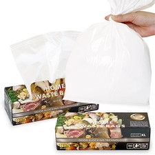 Odor-Sealing Kitchen, Home Food Small Trash Bags for Waste- Disposable Bags...
