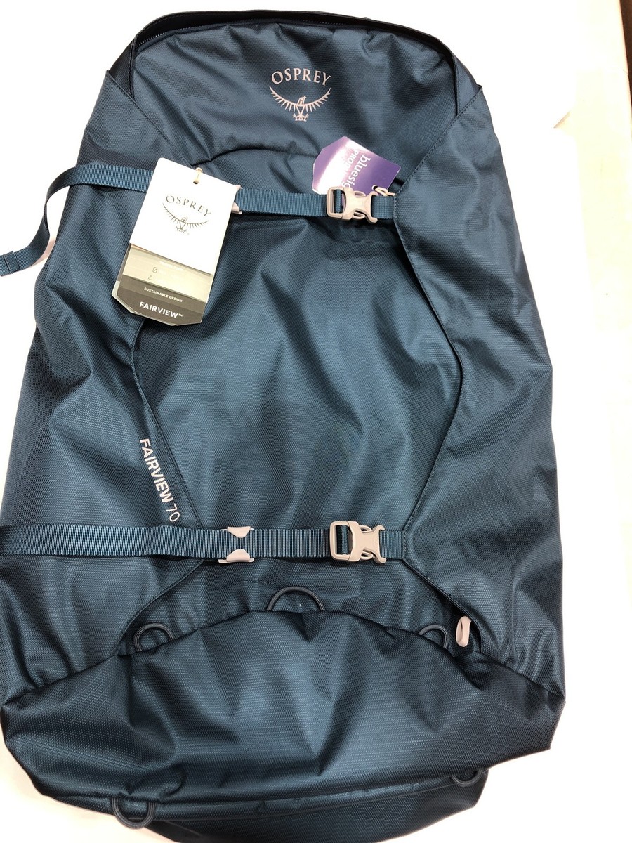 Osprey Fairview 70L Women's Travel Backpack, Night Jungle Blue OSP-10003691