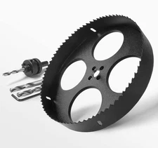 9-1/4 Inch Hole Saw with 1/2" Hex Shank Quick Change Arbor, Bi-Metal Hole Saw...