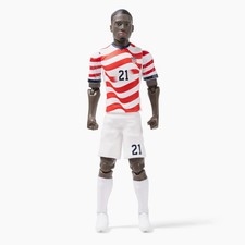 Banbo Toys SOCKERS 2026 USMNT Tim Weah Home Jersey 8" Soccer Action Figure