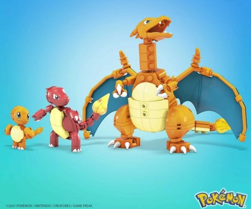 MEGA Pokemon Charizard Juego de Construcción y MEGA Pokémon Charmander Set - Imagen 13 de 13