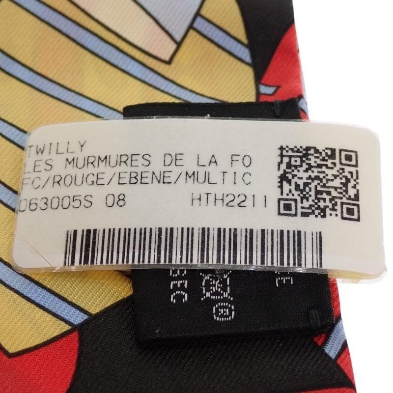 Hermes Twilly Scarf Les Murmures de la Fore m1_0703 image 10