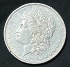 EARLY~1879 P MORGAN S$1~90% SILVER~SOLID U.S. COLLECTABLE/INVESTMENT~EF/au