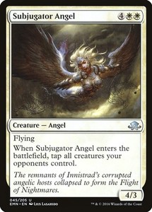 Subjugator Angel 45/205 Uncommon Eldritch Moon Magic: The Gathering