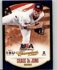 2013 Panini USA Baseball Champions Chase De Jong #114
