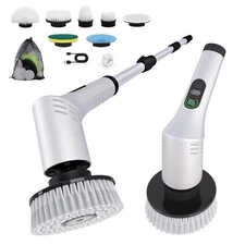 Electric Spin Scrubber,Cleaning Scrubber Brush Electric for Home with Power L...