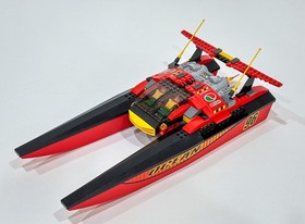 Vintage Lego City Harbor Speedboat 7244 100 % Complete Set w/Instructions
