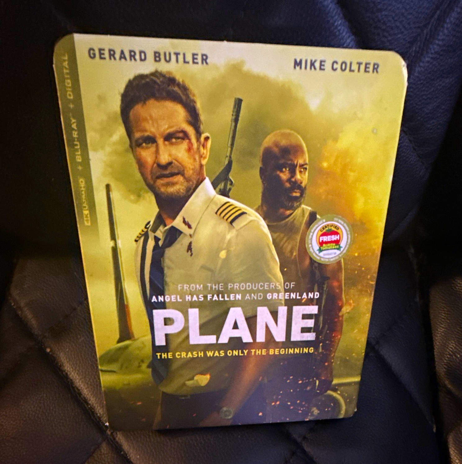 Lionsgate Plane 4K UHD Blu-ray 2-Disc Set Gerard Butler Mike Colter