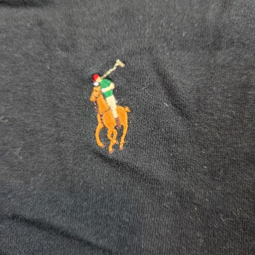 Polo Ralph Lauren Mens Custom Classics Crew Neck T-Shirt Black 2XL Flesh - Picture 3 of 8