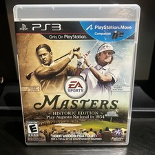Tiger Woods PGA Tour 14 Masters Historic Edition Sony PlayStation 3 PS3 Game
