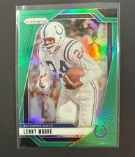 2024 Panini Prizm - Green #296 Lenny Moore