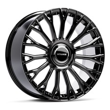 FOR ROLLS ROYCE WRAITH 22" ALLOY WHEELS HAWKE GRAFF 5x120 Gloss Black x4