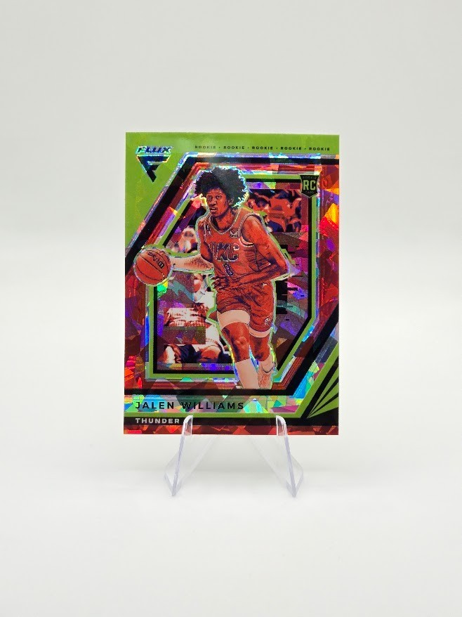 Jalen Williams 2022-23 Panini Flux RC Red Ice SP #224 Thunder