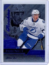 2016-17 Flair Showcase Brayden Point 38 Blue Ice Rookie /199 Tampa Bay Lightning
