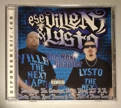 Ese Villen & Lysto - The Next Chapter Cali Rap Chicano G-Rap G-Funk Mr Criminal 