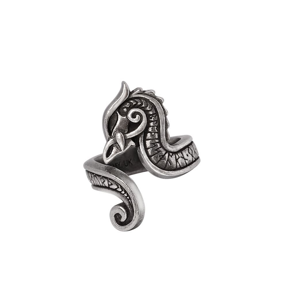 Alchemy Gothic Fafnirok Ring -Brand New
