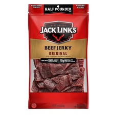 Jack Link's Beef Jerky Half Pounder - 8 Ounce Pack of 1 , Sweet  Hot