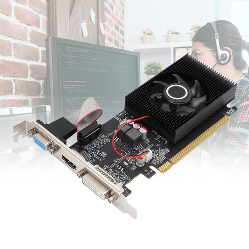 Graphics Card 1GB DDR3 128bit PCI Express 2.0 X 16 DVI VGA HD Multimedia In - Picture 14 of 24