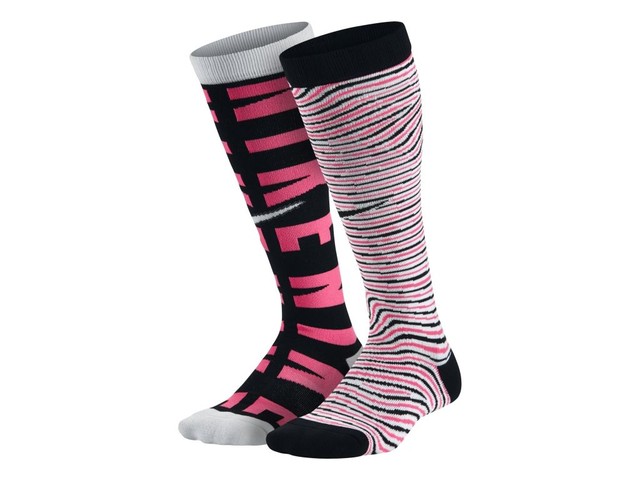 pink high nike socks