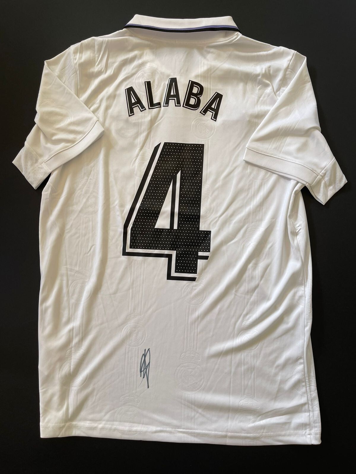 DAVID ALABA SIGNED REAL MADRID FOOTBALL SHIRT JERSEY PHOTO PROOF w/COA AUSTRIA