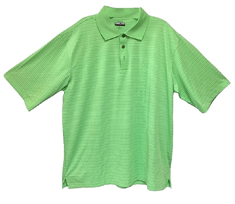 Kirkland Signature Polyester Striped Casual Button-Down Shirts for Men