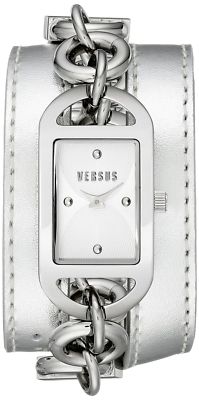 Versus by Versace Women's SOG020014 Riviera Beach Analog Display Silver Watch