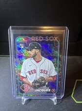 2024 Topps Series One #187 Joe Jacques SSP Easter Egg Parallel Rookie RC Red Sox