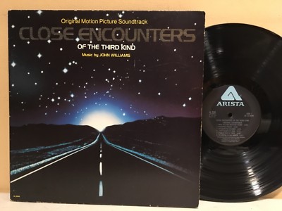 Close Encounters Of The Third Kind LP 1977 Arista Records AL-9500 VG+/EX