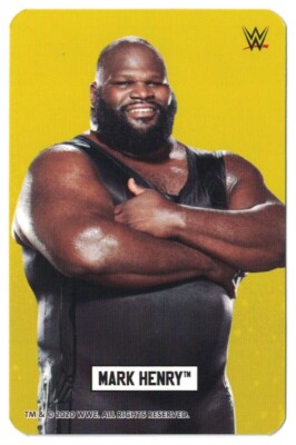 2020 WWE Ravensburger Legends Royal Rumble MARK HENRY - World's Strongest Slam