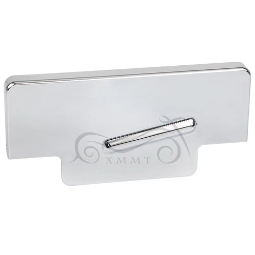 Chrome Battery Top + Side Cover For Harley Dyna Super Wide Glide Low Rider FXDL - Picture 10 of 16