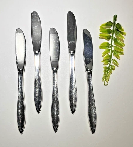 Gorham Sterling Silver ESPRIT 5 Spreaders No Monogram Hollow Handles 208 Gr.