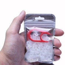 108 Pcs White Keycap Rubber O-Ring Switch Sound Dampeners For Cherry MX Keyboard