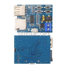 2pcs TF MP3 Card U Disk Format Decoder Amplifier Decoding Audio Player Module-