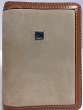 *Vintage*DOONEY & BOURKE*Tan Nubuck*Planner*Agenda*Day Timer*Day Planner*#17090E