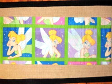 DISNEY TINKERBELL WINDOW VALANCE SWEET SASSY 84 X 17