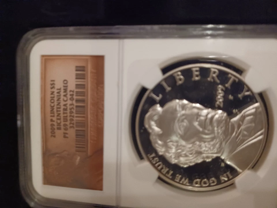 2009 Bicentennial & Chronical Set 4 BRONZE 1C NGC PF69RD & 1 P LINCOLN S$1 PF69 - Image 4 of 4