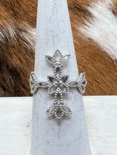 CROSS  STERLING  RING 6.25 