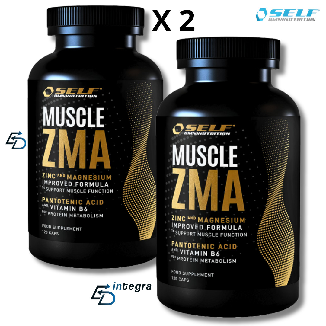 SELF - Omninutrition Muscle Zma 120 x 2 cps Zinco Magnesio e Vitamina B6