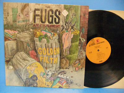 The Fugs Golden Filth Alive At The Filmore East VG++ 1970 Record Reprise RS 6396