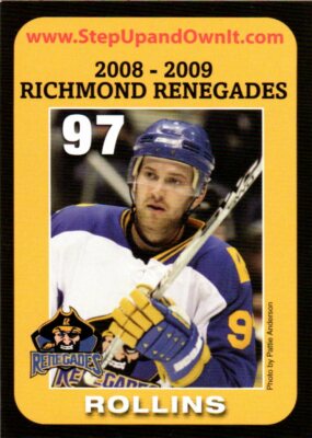 Geoff Rolins Geoff Rollins 2008-09 Richmond Renegades | eBay