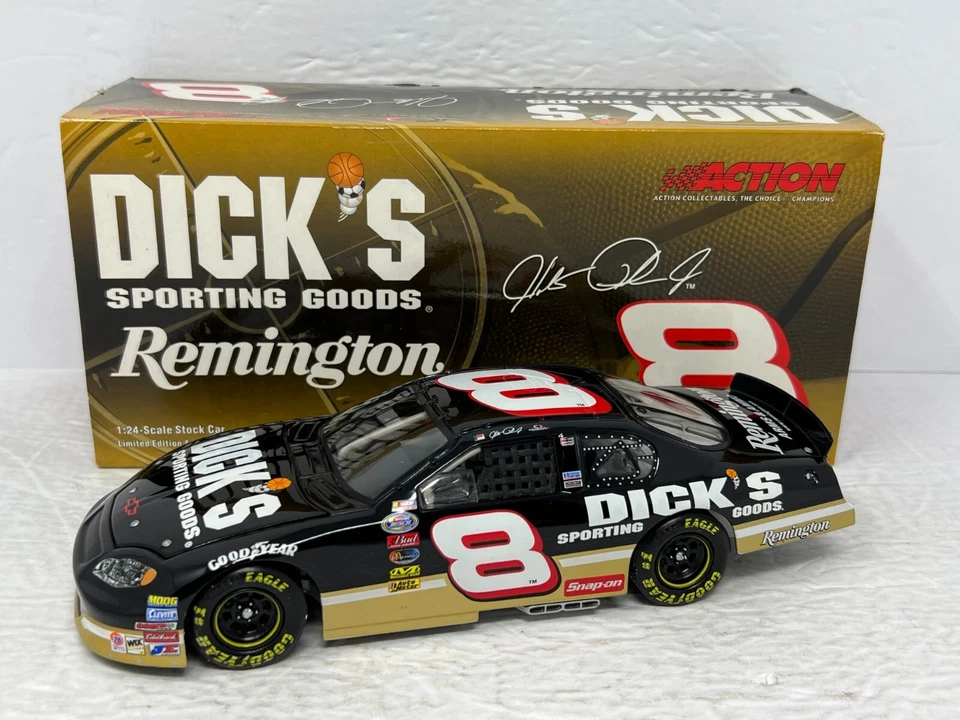 Action Nascar #8 Hank Parker Jr. Remington Dick's 2003 Monte Carlo 1:24 Diecast - Image 2 of 4