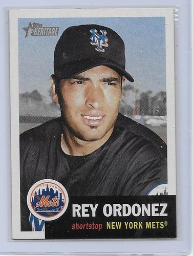 メジャーリーグ　カード　REY ORDONEZ Rey Ordonez 2002 Topps Heritage #385 Base Price Guide - Sports
