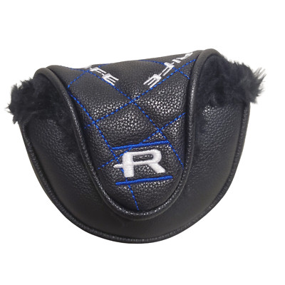 Rife Golf Switchback Mallet Putter Club Headcover New Head Cover Blue Stitching