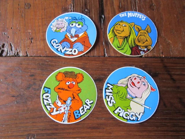 Le Muppet Show - 4 Autocollant Promotionnel 1977 - Photo 1/1
