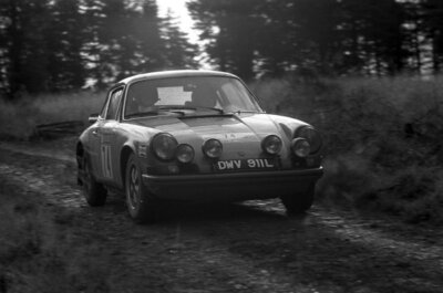 Brian Evans & Roger Rhoderick-Jones, Porsche Carrera RS Rally 1975 Old Photo 7